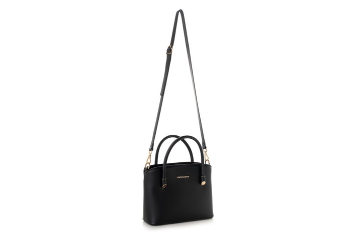 Vince Camuto Ravenna Bolso de mano Negro 100% Piel de Polivinilo